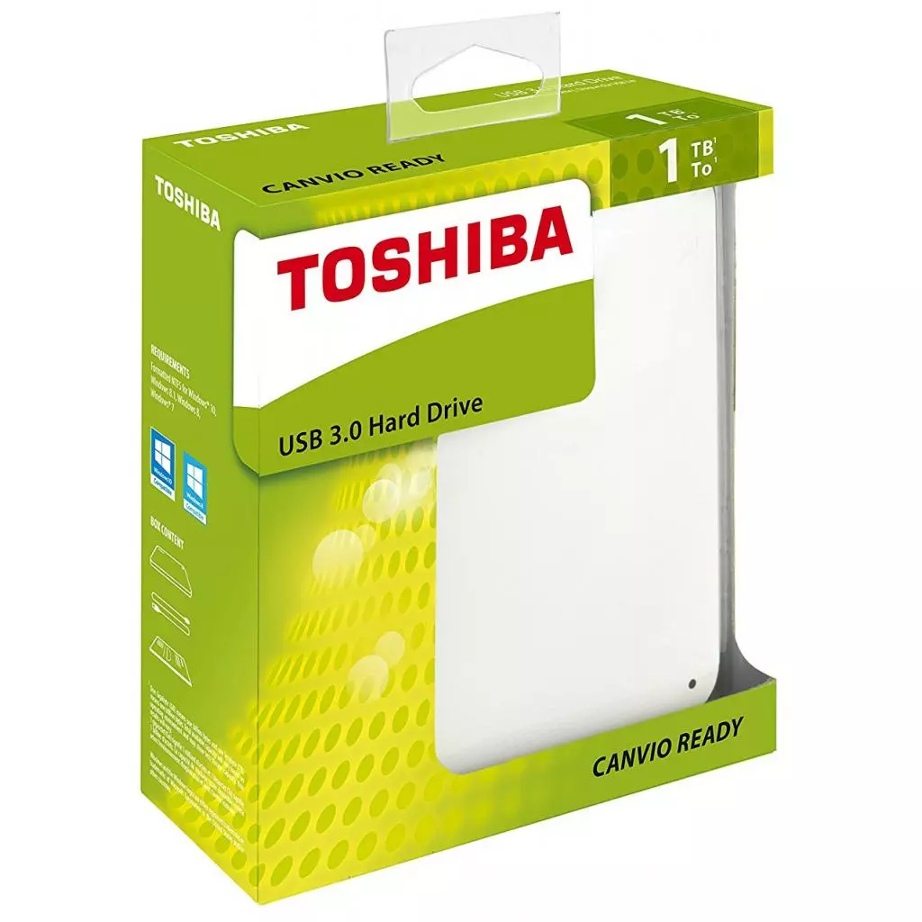 Внешний жесткий диск 2.5" 1TB Toshiba (HDTP210EW3AA) - 6 Внешний жесткий диск 2.5" 1TB Toshiba (HDTP210EW3AA) - 6