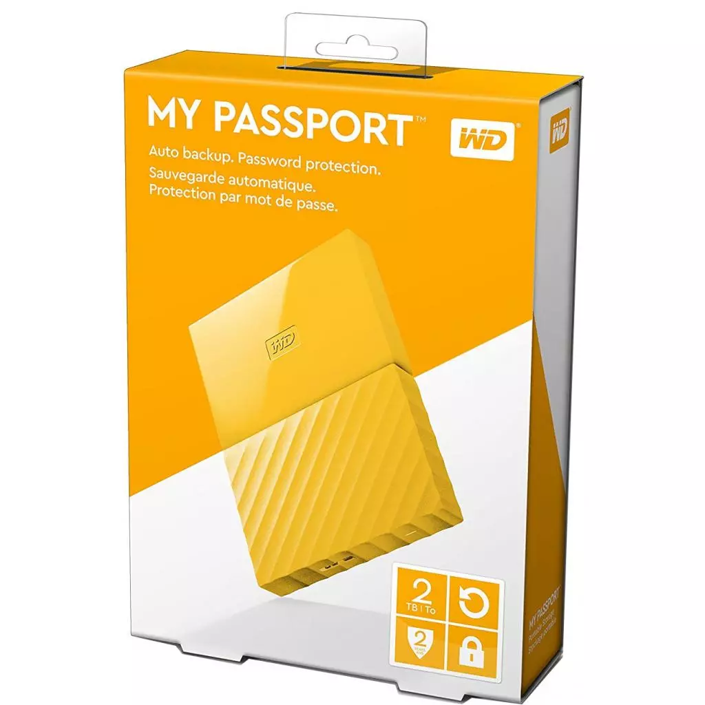 Внешний жесткий диск 2.5" 4TB WD (WDBYFT0040BYL-WESN) - 7 Внешний жесткий диск 2.5" 4TB WD (WDBYFT0040BYL-WESN) - 7