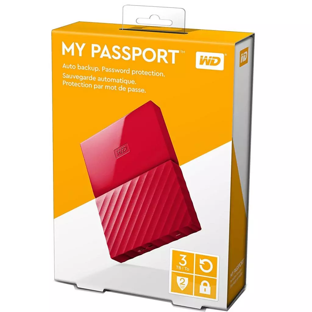 Внешний жесткий диск 2.5" 3TB WD (WDBYFT0030BRD-WESN) - 7 Внешний жесткий диск 2.5" 3TB WD (WDBYFT0030BRD-WESN) - 7