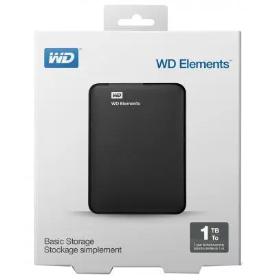 Внешний жесткий диск 2.5" 1TB WD (WDBUZG0010BBK-WESN) - 5 Внешний жесткий диск 2.5" 1TB WD (WDBUZG0010BBK-WESN) - 5