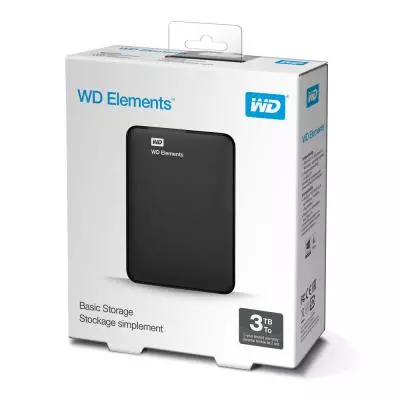 Внешний жесткий диск 2.5" 3TB WD (WDBU6Y0030BBK-WESN) - 6 Внешний жесткий диск 2.5" 3TB WD (WDBU6Y0030BBK-WESN) - 6