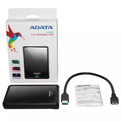 Внешний жесткий диск 2.5" 3TB ADATA (AHV620-3TU3-CBK) - 4 Внешний жесткий диск 2.5" 3TB ADATA (AHV620-3TU3-CBK) - 4