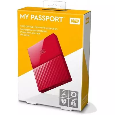 Внешний жесткий диск 2.5" 2TB WD (WDBS4B0020BRD-WESN) - 7