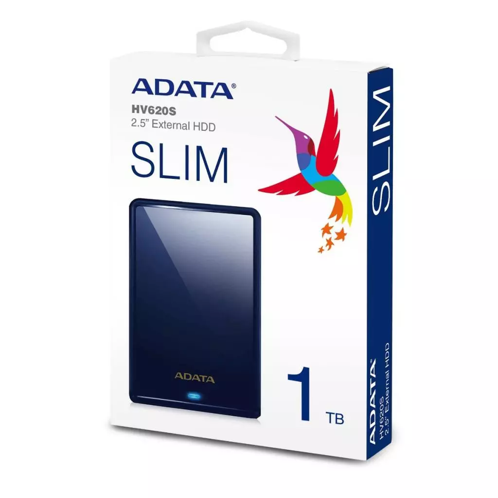 Внешний жесткий диск 2.5" 1TB ADATA (AHV620S-1TU31-CBL) - 4 Внешний жесткий диск 2.5" 1TB ADATA (AHV620S-1TU31-CBL) - 4