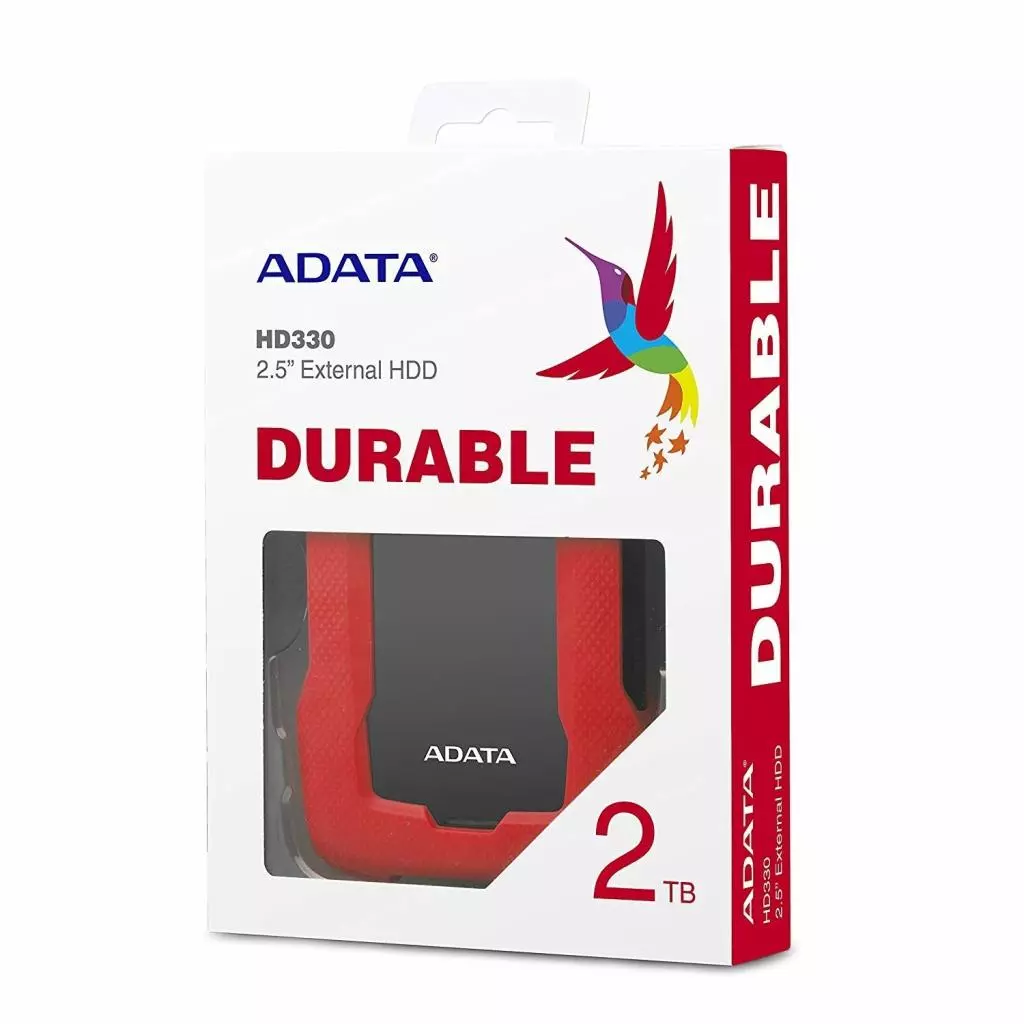 Внешний жесткий диск 2.5" 2TB ADATA (AHD330-2TU31-CRD) - 4