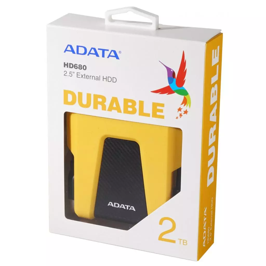 Внешний жесткий диск 2.5" 2TB ADATA (AHD680-2TU31-CYL) - 4 Внешний жесткий диск 2.5" 2TB ADATA (AHD680-2TU31-CYL) - 4