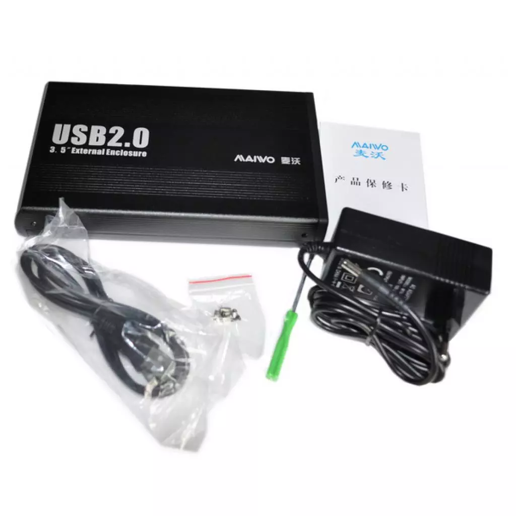 Карман внешний Maiwo K3502-U2S black - 3