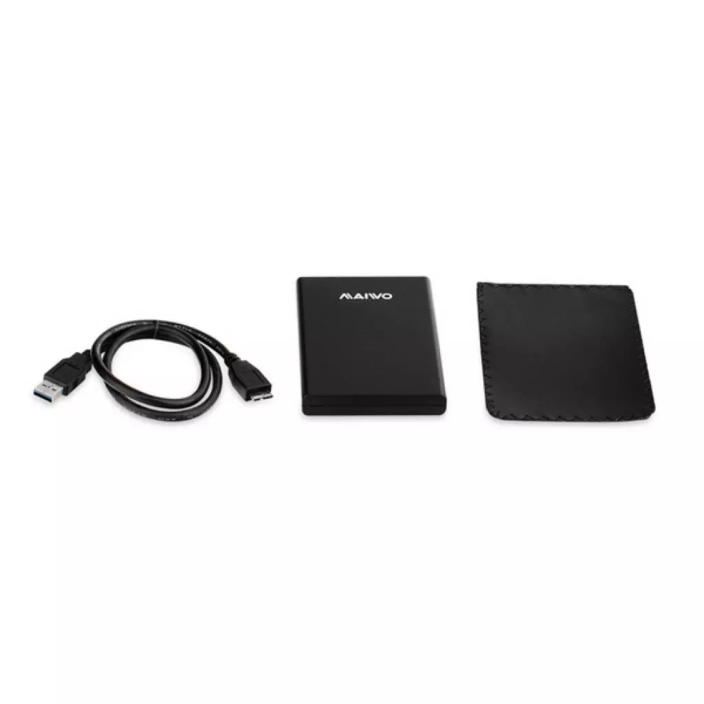 Карман внешний Maiwo 2.5" SATA/SSD HDD to USB 3.0 (K2568 black) - 4 Карман внешний Maiwo 2.5" SATA/SSD HDD to USB 3.0 (K2568 black) - 4
