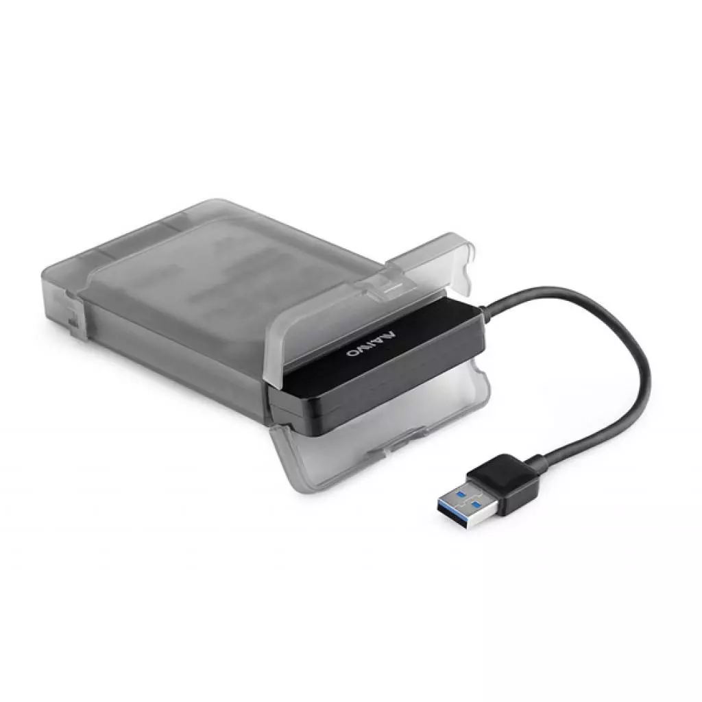 Карман внешний Maiwo K104-U3S black - 1 Карман внешний Maiwo K104-U3S black - 1