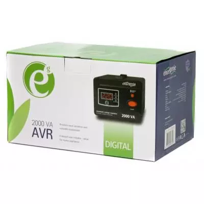 Стабилизатор EnerGenie EG-AVR-D2000-01, 1200Вт (EG-AVR-D2000-01) - 2 Стабилизатор EnerGenie EG-AVR-D2000-01, 1200Вт (EG-AVR-D2000-01) - 2
