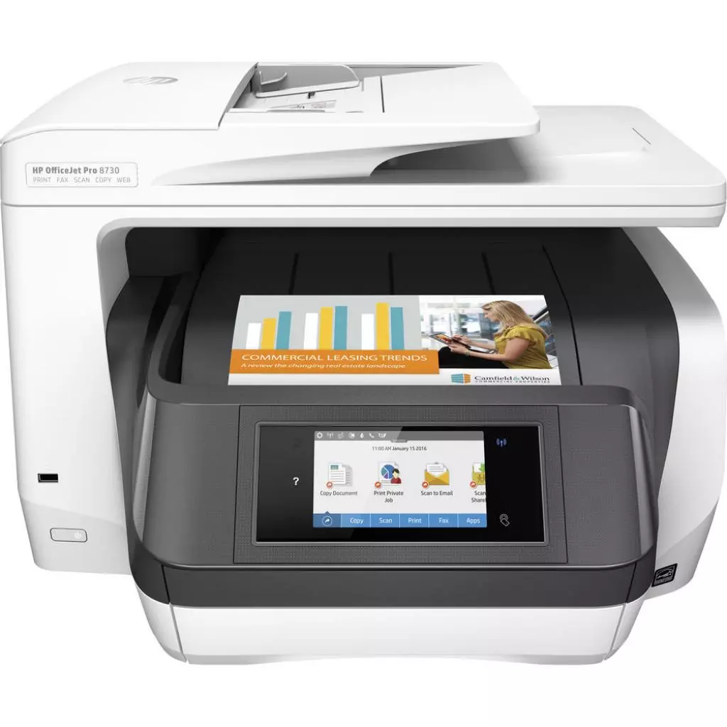 Многофункциональное устройство HP OfficeJet Pro 8730 с Wi-Fi (D9L20A) - 1 Многофункциональное устройство HP OfficeJet Pro 8730 с Wi-Fi (D9L20A) - 1