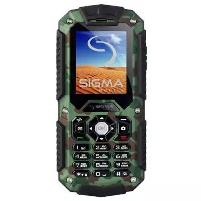 Мобильный телефон Sigma X-treme IT67 Dual Sim Khaki (4827798283233)