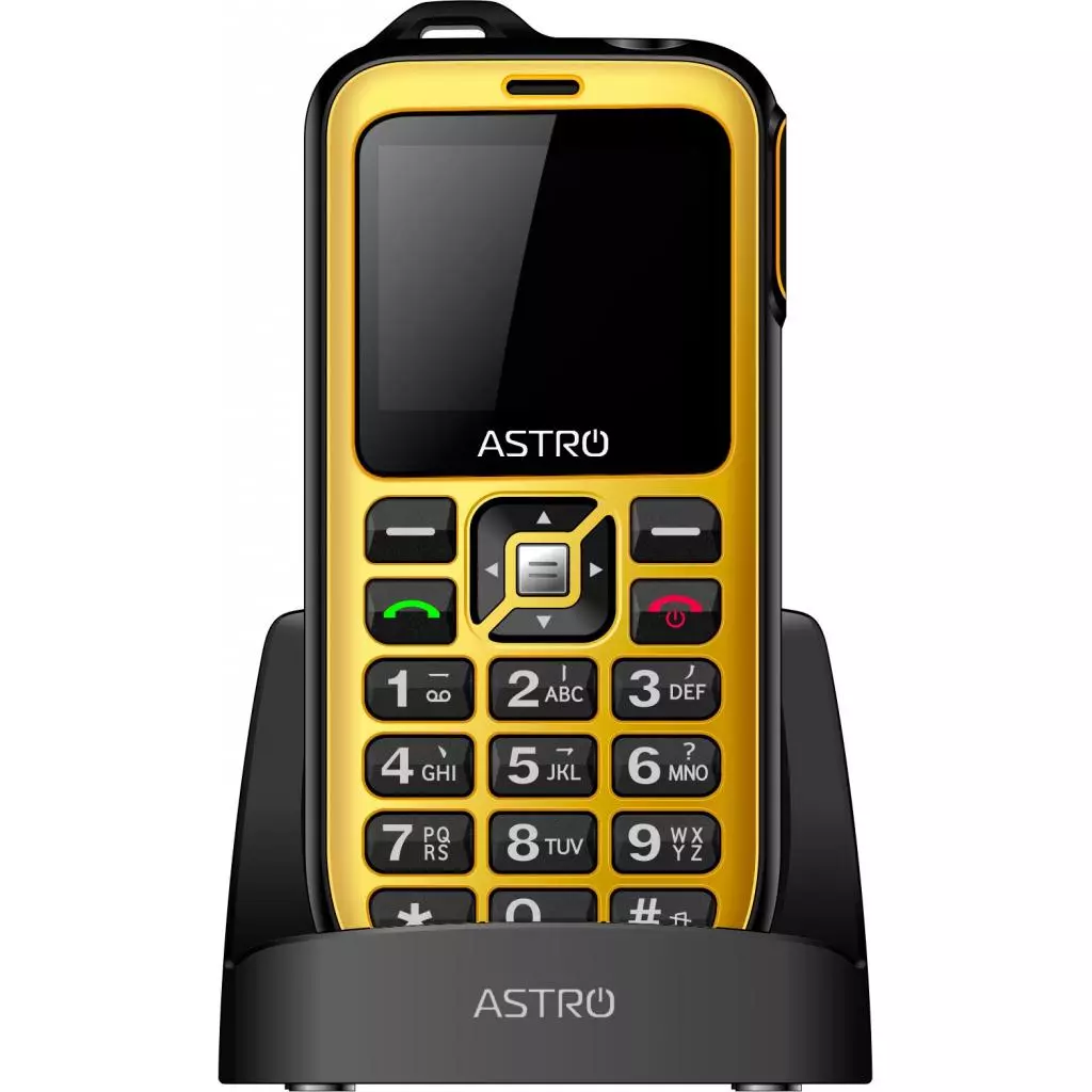 Мобильный телефон Astro B200 RX Black Yellow - 6 Мобильный телефон Astro B200 RX Black Yellow - 6