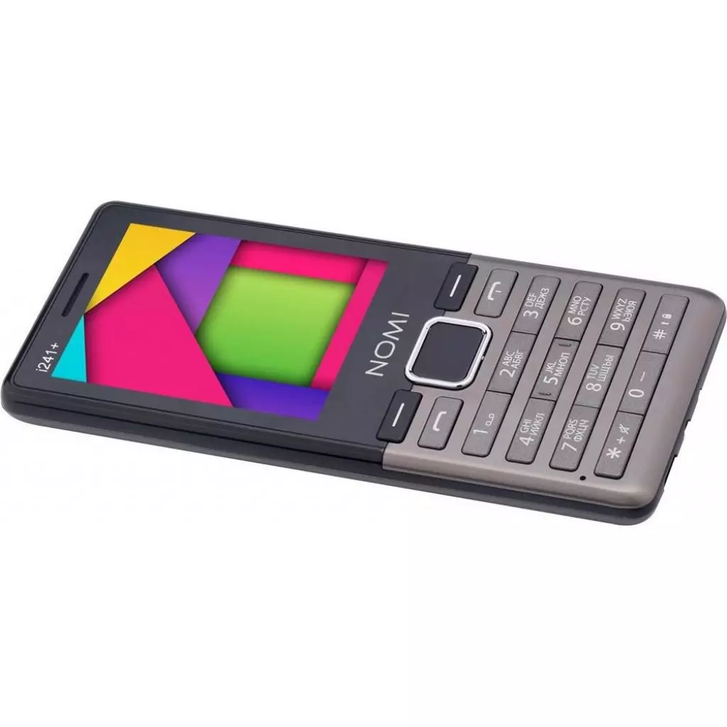 Мобильный телефон Nomi i241 + Metal Dark-Grey - 7 Мобильный телефон Nomi i241 + Metal Dark-Grey - 7