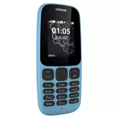 Мобильный телефон Nokia 105 SS New Blue (A00028372) - 3