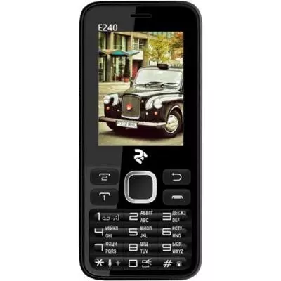 Мобильный телефон 2E E240 Dual Sim Black (708744071132)