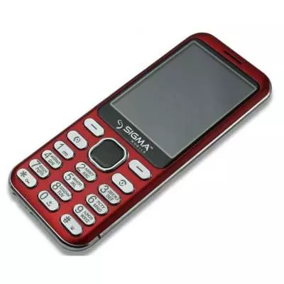Мобильный телефон Sigma X-style 33 Steel Dual Sim Red (4827798854938) - 6 Мобильный телефон Sigma X-style 33 Steel Dual Sim Red (4827798854938) - 6