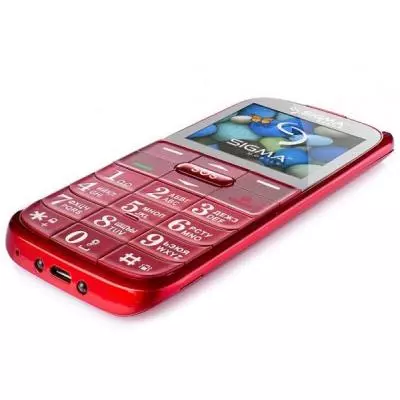 Мобильный телефон Sigma Comfort 50 Slim2 Red (4827798211922) - 4 Мобильный телефон Sigma Comfort 50 Slim2 Red (4827798211922) - 4