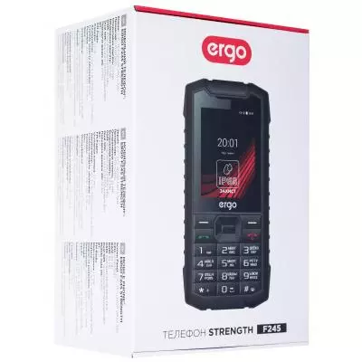 Мобильный телефон Ergo F245 Strength Yellow Black - 7 Мобильный телефон Ergo F245 Strength Yellow Black - 7