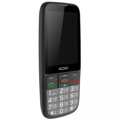 Мобильный телефон Nomi i281+ Black - 1 Мобильный телефон Nomi i281+ Black - 1