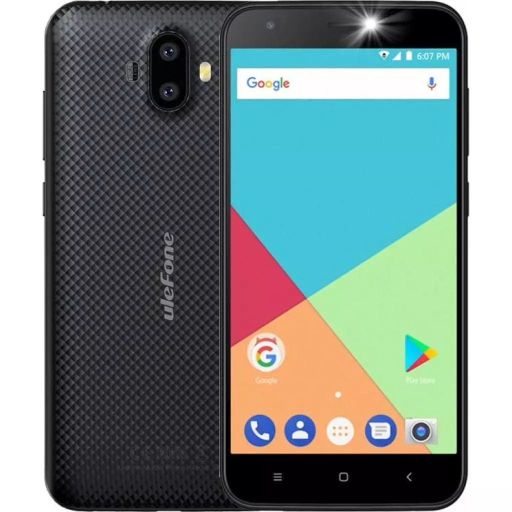 Мобильный телефон Ulefone S7 1/8Gb Black (6937748731504) - 3