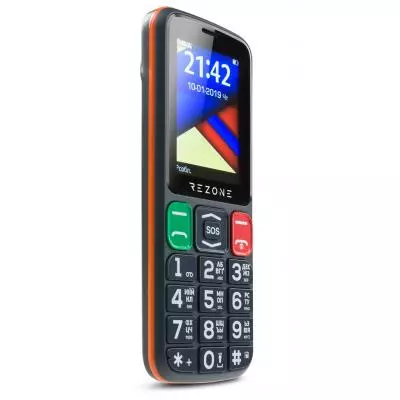 Мобильный телефон Rezone S240 Age Black Orange - 2