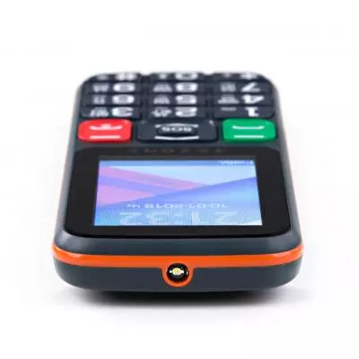 Мобильный телефон Rezone S240 Age Black Orange - 7