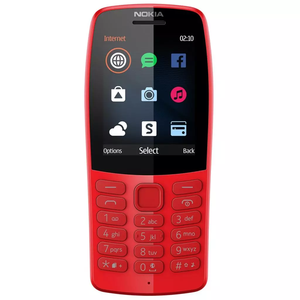 Мобильный телефон Nokia 210 DS Red (16OTRR01A01)