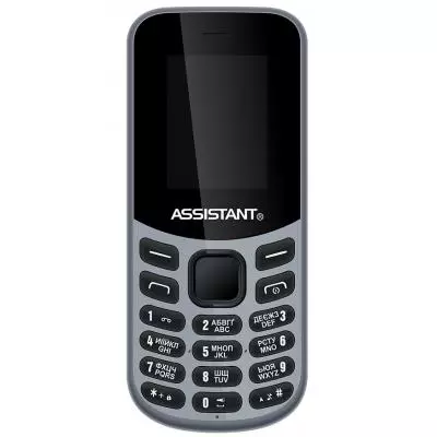 Мобильный телефон Assistant AS-101 Grey (873293012834)