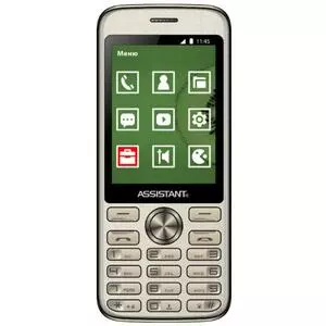 Мобильный телефон Assistant AS-204 Gold (873293012810)