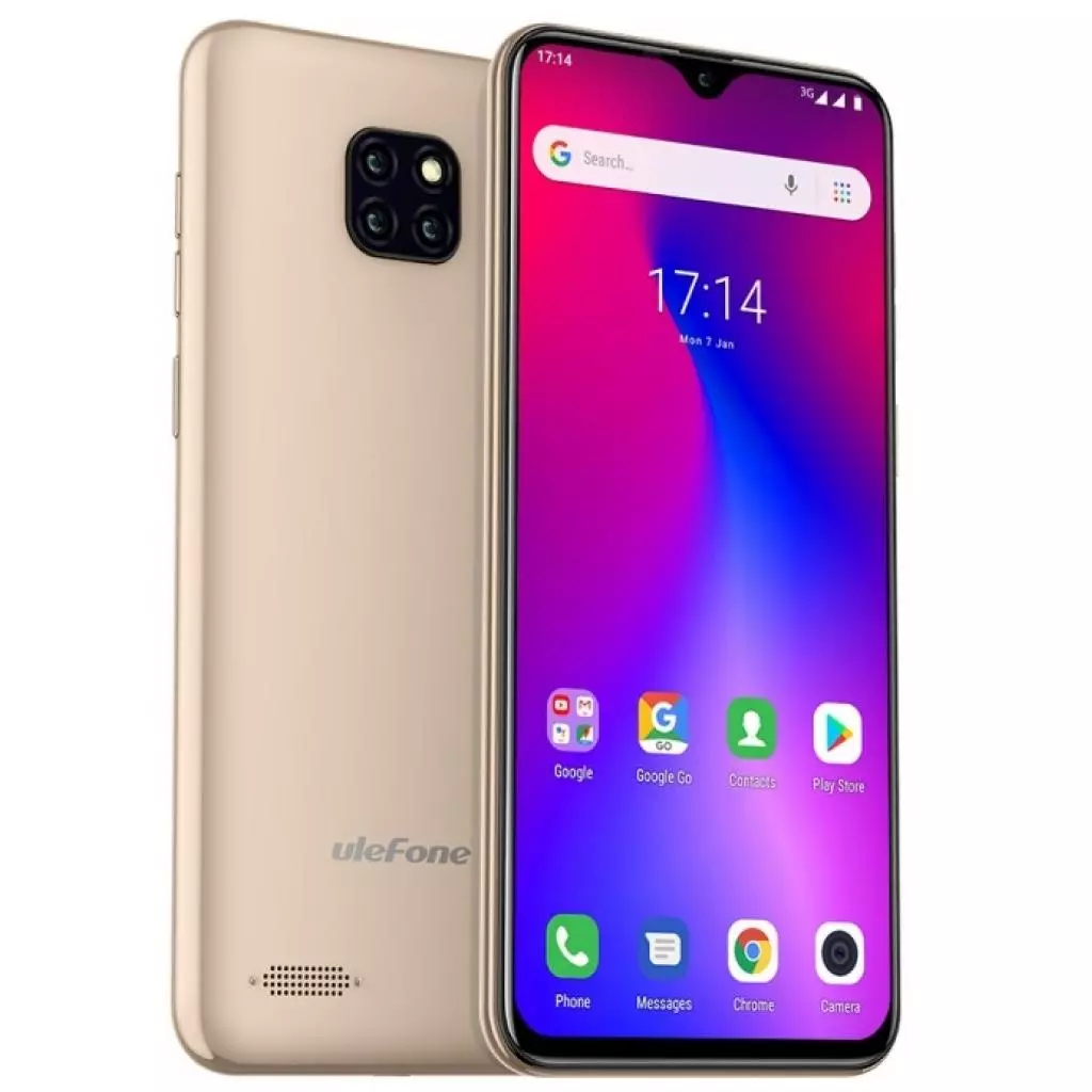 Мобильный телефон Ulefone S11 1/16Gb Gold (6937748733027) - 5