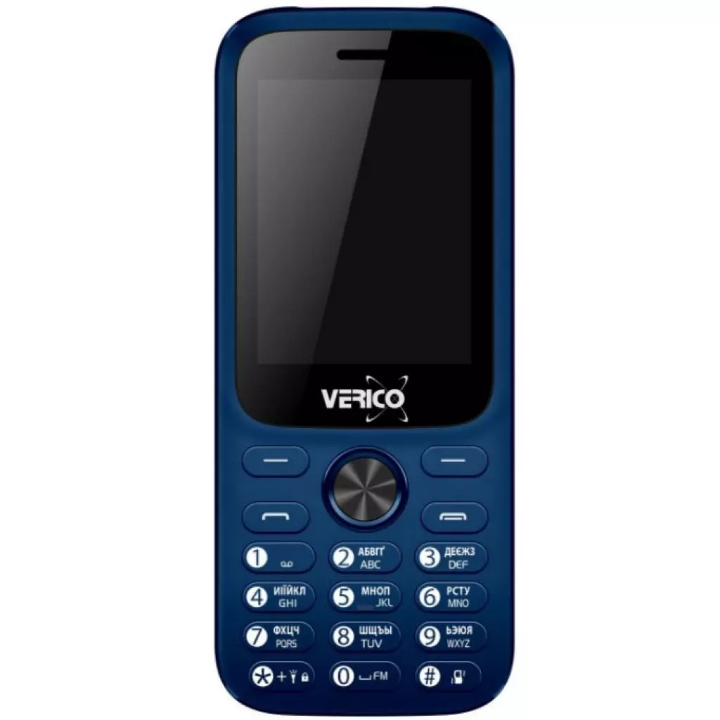 Мобильный телефон Verico Carbon M242 Blue (4713095606663)