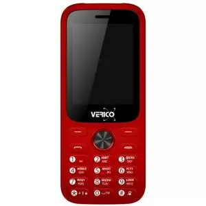 Мобильный телефон Verico Carbon M242 Red (4713095606687)