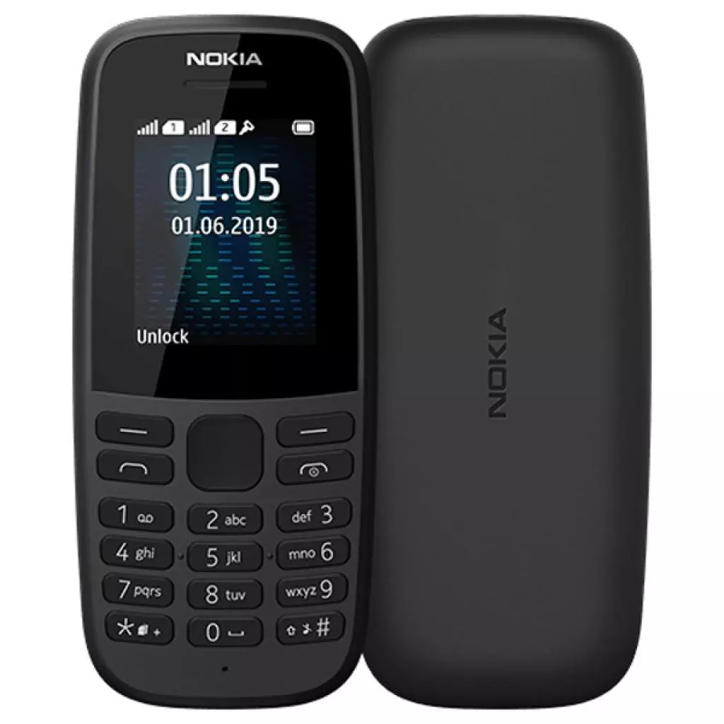Мобильный телефон Nokia 105 DS 2019 Black (16KIGB01A01) - 4 Мобильный телефон Nokia 105 DS 2019 Black (16KIGB01A01) - 4