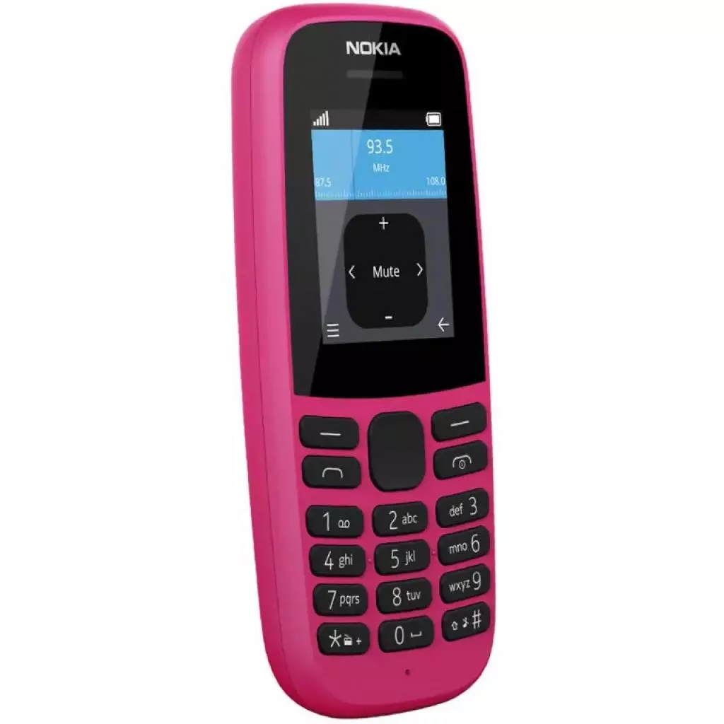 Мобильный телефон Nokia 105 DS 2019 Pink (16KIGP01A01) - 2 Мобильный телефон Nokia 105 DS 2019 Pink (16KIGP01A01) - 2