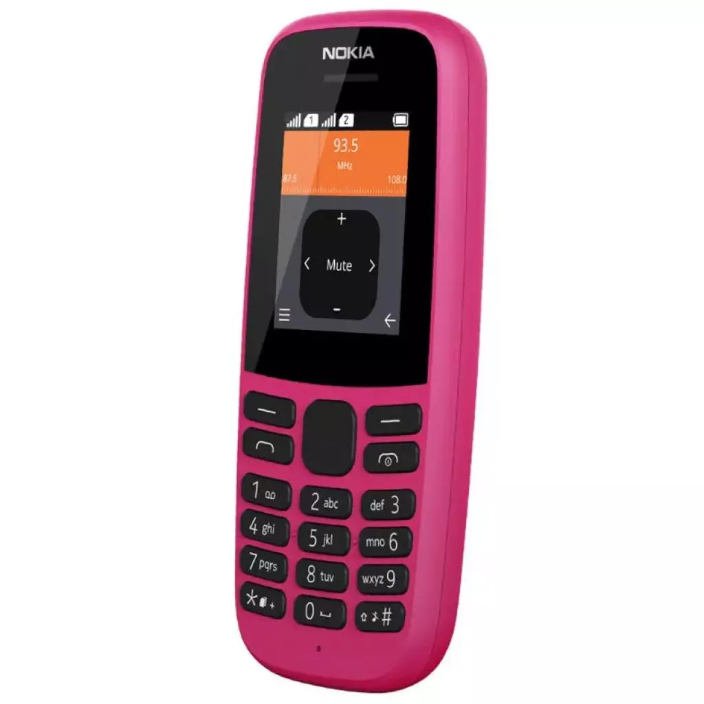 Мобильный телефон Nokia 105 DS 2019 Pink (16KIGP01A01) - 3 Мобильный телефон Nokia 105 DS 2019 Pink (16KIGP01A01) - 3