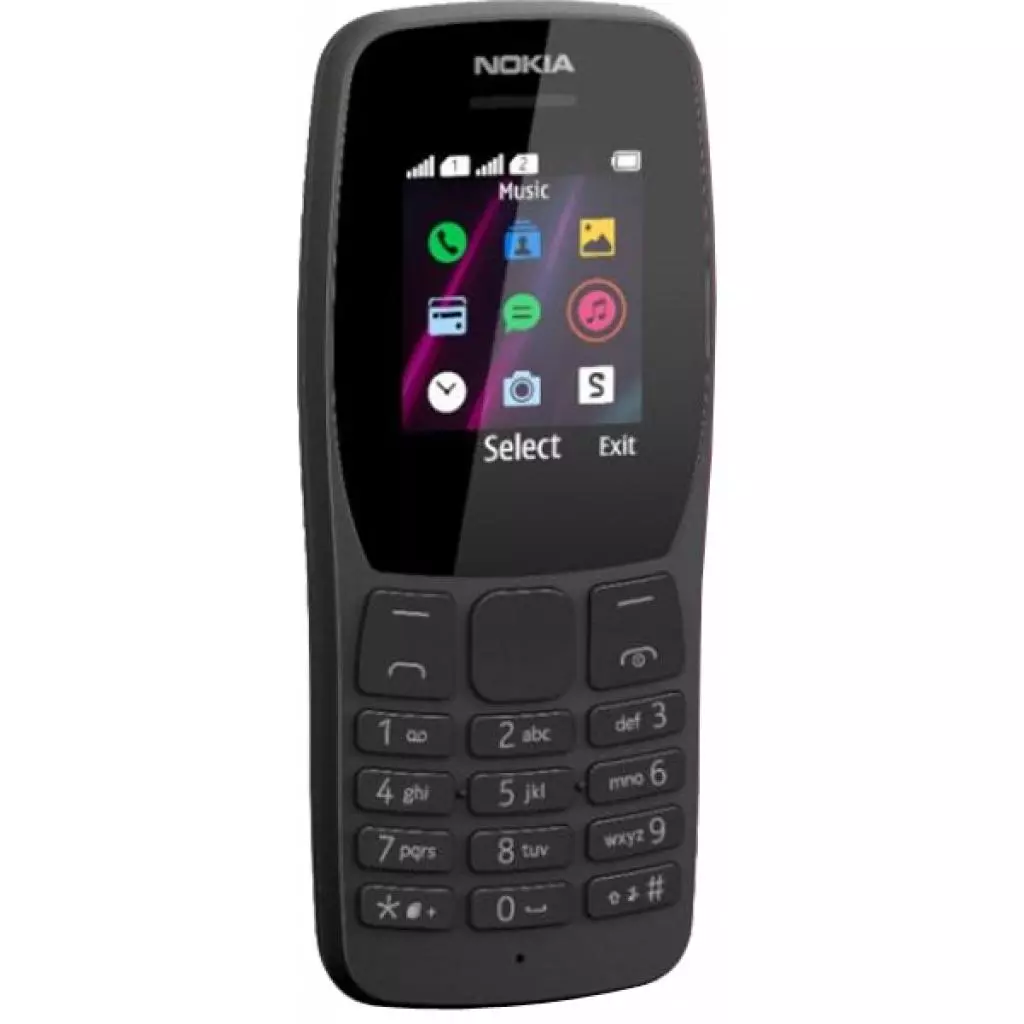 Мобильный телефон Nokia 110 DS Black (16NKLB01A07) - 1 Мобильный телефон Nokia 110 DS Black (16NKLB01A07) - 1