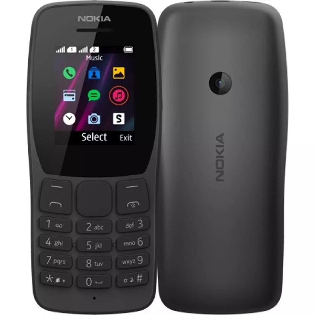 Мобильный телефон Nokia 110 DS Black (16NKLB01A07) - 2 Мобильный телефон Nokia 110 DS Black (16NKLB01A07) - 2