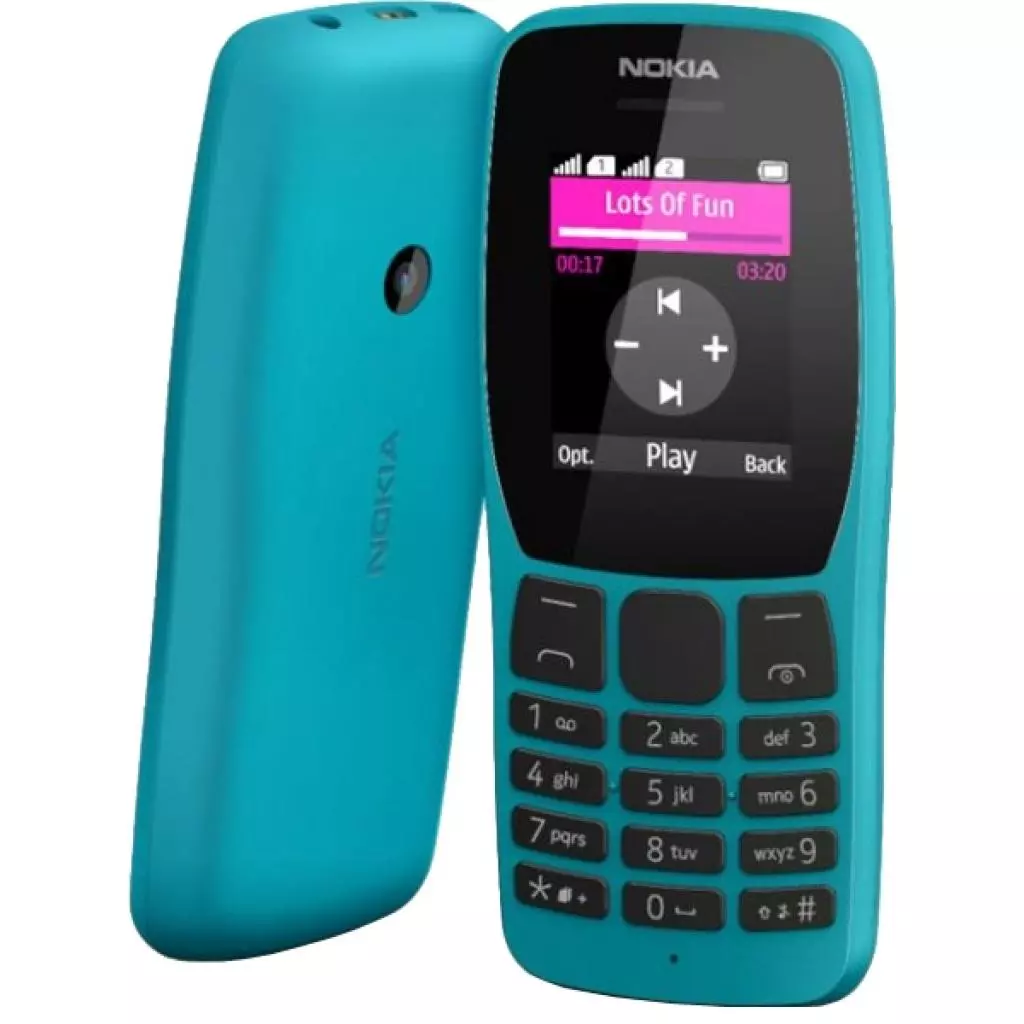 Мобильный телефон Nokia 110 DS Blue (16NKLL01A04) - 4 Мобильный телефон Nokia 110 DS Blue (16NKLL01A04) - 4