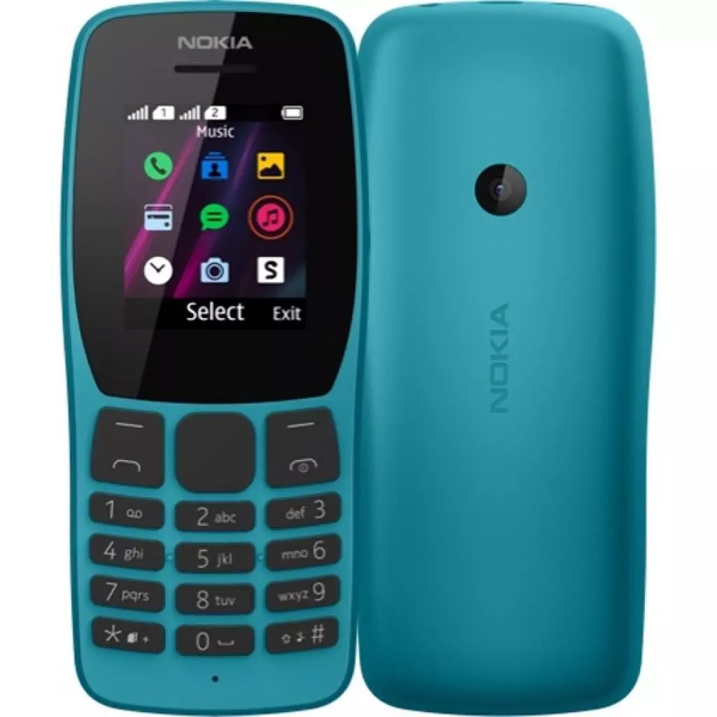 Мобильный телефон Nokia 110 DS Blue (16NKLL01A04) - 5 Мобильный телефон Nokia 110 DS Blue (16NKLL01A04) - 5