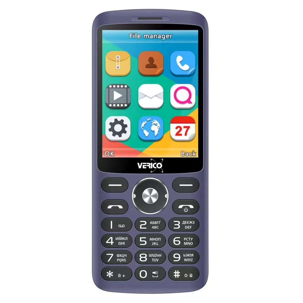 Мобильный телефон Verico Style S283 Blue (4713095606908)