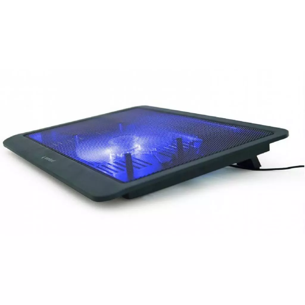 Подставка для ноутбука Gembird 15.6", 1x125 mm fan, black (NBS-1F15-03) - 2