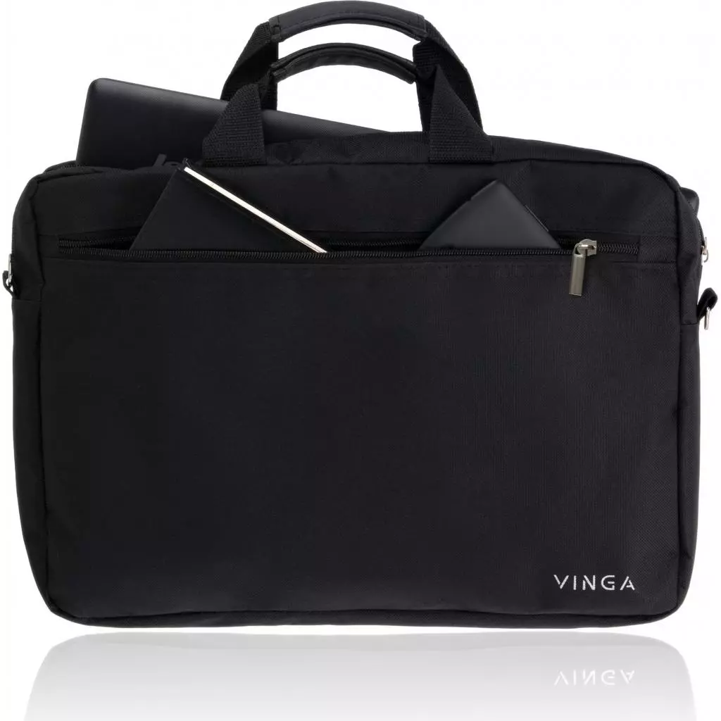 Сумка для ноутбука Vinga 15.6" NB110BK black (NB110BK) - 5 Сумка для ноутбука Vinga 15.6" NB110BK black (NB110BK) - 5