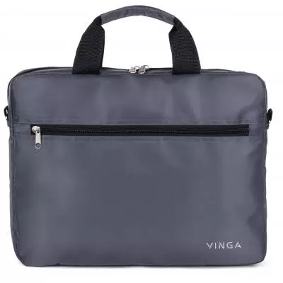 Сумка для ноутбука Vinga 14" NB140GR gray (NB140GR) - 3 Сумка для ноутбука Vinga 14" NB140GR gray (NB140GR) - 3