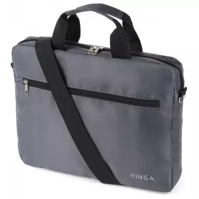 Сумка для ноутбука Vinga 14" NB140GR gray (NB140GR) - 5 Сумка для ноутбука Vinga 14" NB140GR gray (NB140GR) - 5