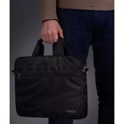 Сумка для ноутбука Vinga 14" NB140BK black (NB140BK) - 5 Сумка для ноутбука Vinga 14" NB140BK black (NB140BK) - 5