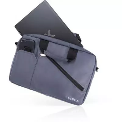 Сумка для ноутбука Vinga 13" NB135GR grey (NB135GR) - 3 Сумка для ноутбука Vinga 13" NB135GR grey (NB135GR) - 3