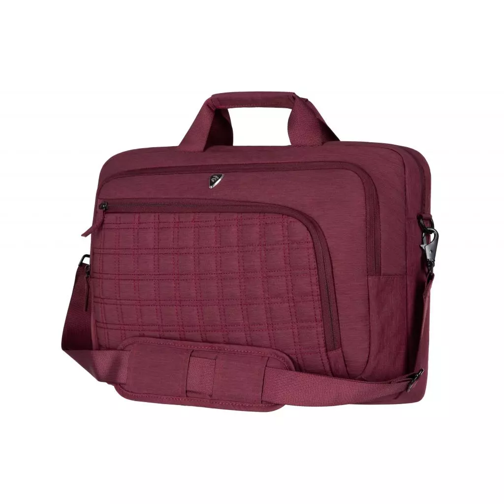 Сумка для ноутбука 2E 16" CrossSquares, Burgundy (2E-CBN9198BG) - 1 Сумка для ноутбука 2E 16" CrossSquares, Burgundy (2E-CBN9198BG) - 1