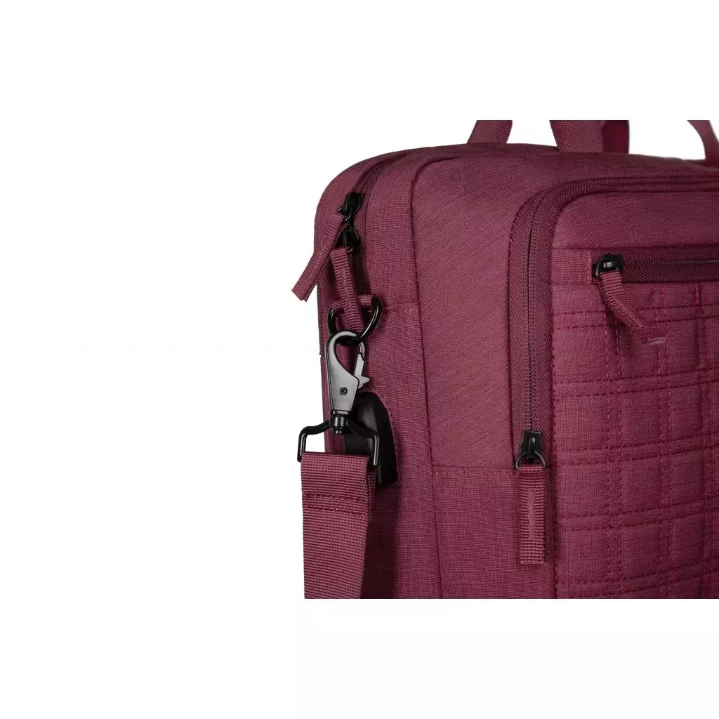 Сумка для ноутбука 2E 16" CrossSquares, Burgundy (2E-CBN9198BG) - 6 Сумка для ноутбука 2E 16" CrossSquares, Burgundy (2E-CBN9198BG) - 6