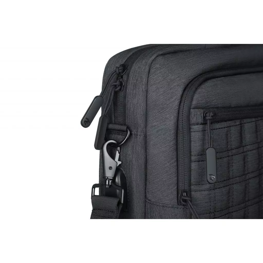 Сумка для ноутбука 2E 16" CrossSquares, Black (2E-CBN9198BK) - 6